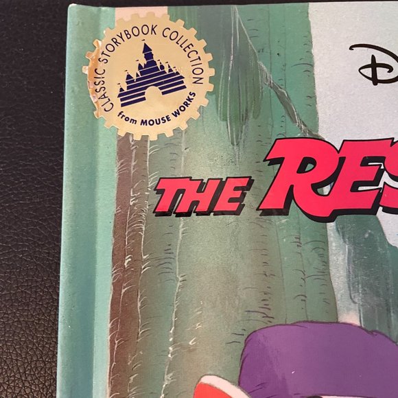 Vintage Disney Large Hardcover Picture Book - The Rescuers - Picture 2 of 6